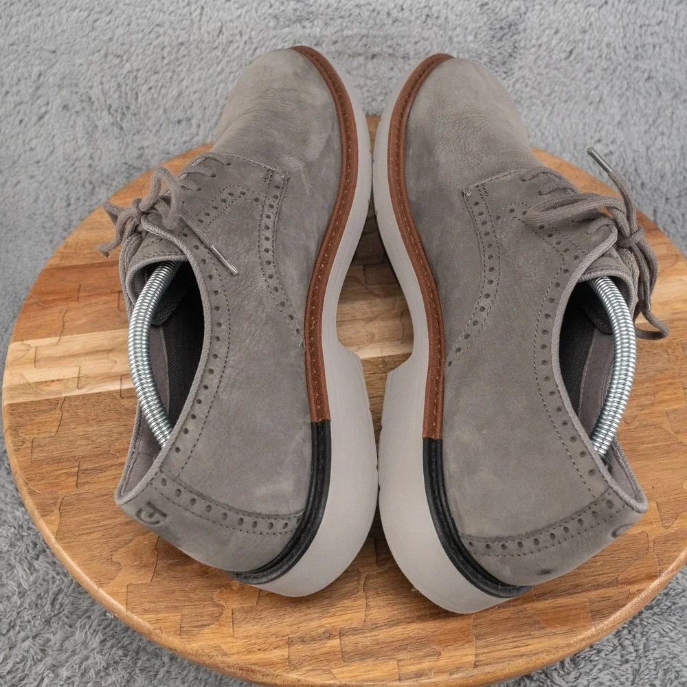 Cole Haan Go To Plain Toe Oxfords‎ Casual Shoes Men's 12 Castle Rock Nubuck